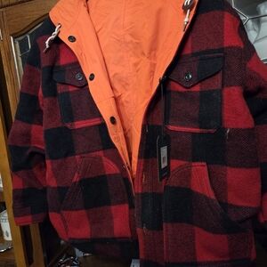 Filson Reversible Wool/Wind And Water Resistant Side